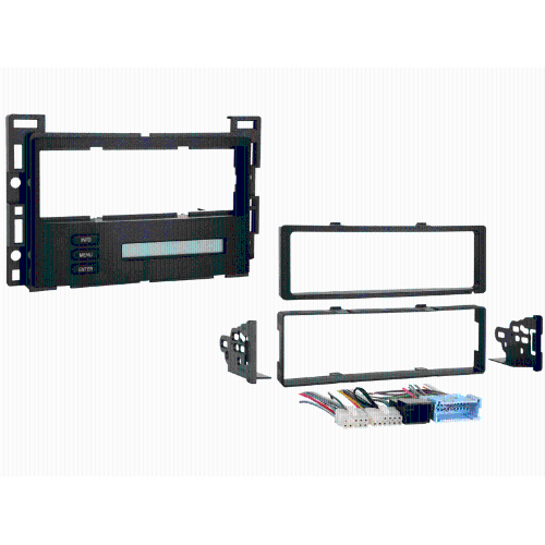 METRA  99-3303 Single Din Installation Dash Kit Dic Interface for Select 2004-2009 Chevrolet/pontiac Vehicles