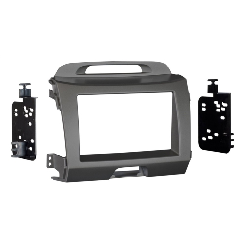 METRA  95-7344G Double Din Dash Installation Kit for Kia Sportage 2011-2016 - In Gray