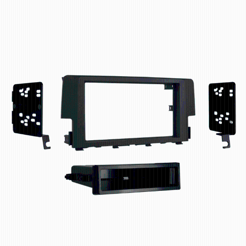 Metra 99-7812B Single DIN Dash Kit for select 2016 - Up Honda Civic LX Vehicles