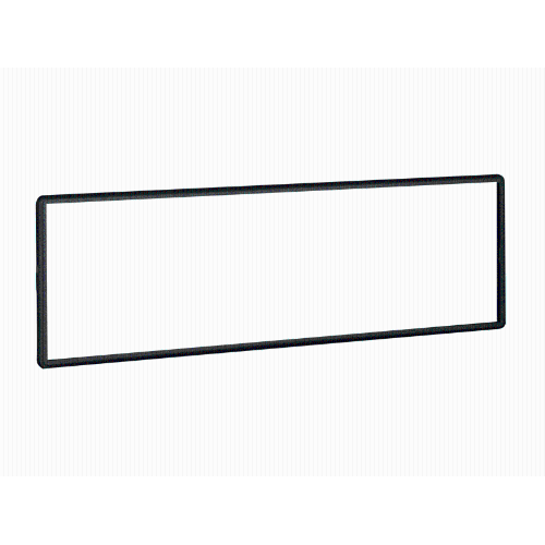 Metra 89-30-0125 Universal Single DIN 1/8" Trim Border