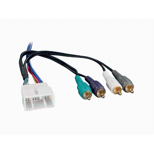 METRA  70-8112 Radio Wiring Harness for Toyota Amp Integration 15 Pin