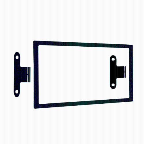 Metra 95-7417 Double-DIN Dash Kit Fits select 1993-2004 Nissan vehicles