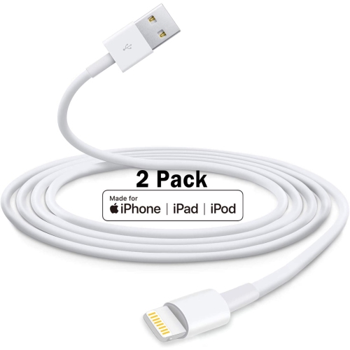 Pack of 6 OR 12 Genuine OEM Iphone CHARGER Cable 5/6/7/8/X Plus S C/3ft/1m 