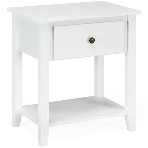 Costway Nightstand Beside Table Chest Sofa Table End Table Accent Table