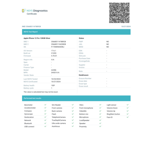 Remis à neuf - iPhone 12 Pro 128&nbsp;Go d'Apple - Doré - Déverrouillé