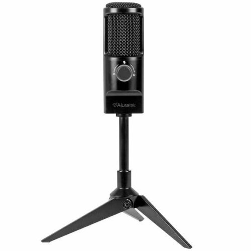 Microphone USB de qualité studio avec enregistrement et diffusion en continu Rocket d’Aluratek