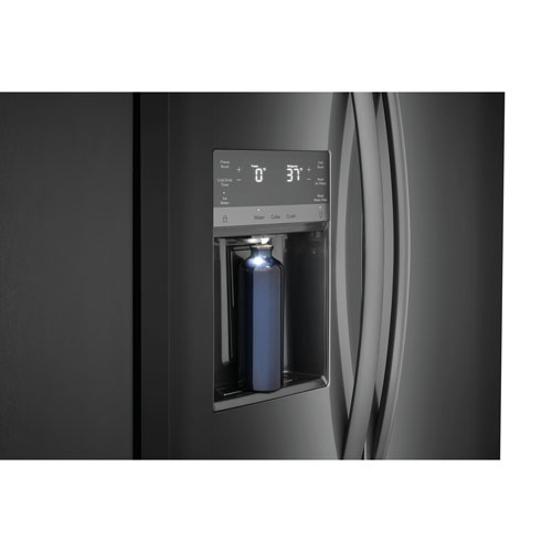 Réfrigérateur congélateur juxtaposé de 36 po 22,2 pi³ Gallery de Frigidaire - Inox noir