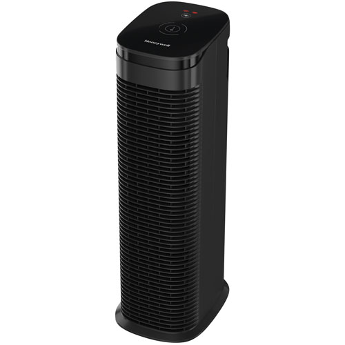 Honeywell Allergen Remover Tower Air Purifier with HEPA Filter - Black