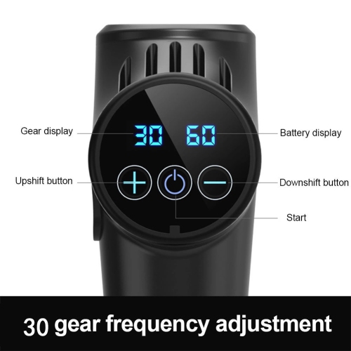 Nexxgear Percussive Therapy Massage Gun Cordless Handheld 30 Speed Ultra Quiet 6 Attachments for Pain Relief Muscle Recovery…