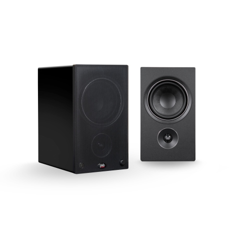 PSB SPEAKERS  Alpha Am5 Powered Bookshelf Speakers - Pair (Black)