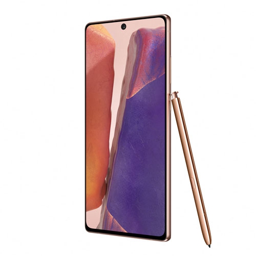 Samsung Galaxy Note 20 128 Go Téléphone Intelligent - Bronze mystique - Déverrouillé - Remis à neuf
