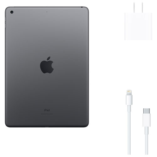 Refurbished - Apple iPad 10.2" 128GB with Wi-Fi & Cellular (8th Generation) - Space Gray