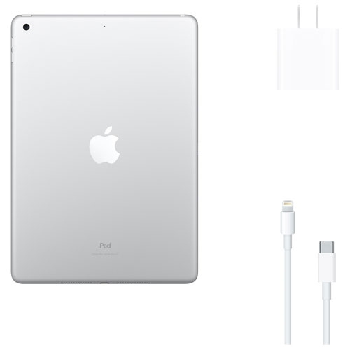Remis à neuf - iPad 32&nbsp;Go 10,2&nbsp;po d'Apple avec Wi-Fi et cellulaire (8ᵉ Génération) - Argenté