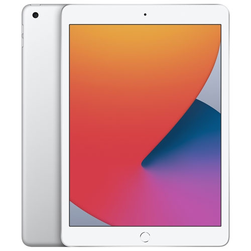 Image 1 of 1.. Refurbished - Apple iPad 10.2" 128GB with Wi-Fi (8th Generation) - Silver