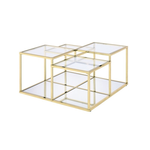 XCELLA  Ebersole Multi Coffee Table (Gold)