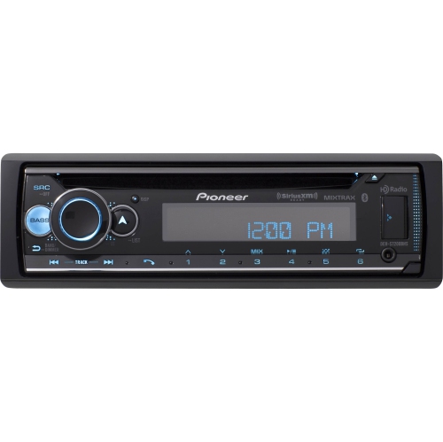 Récepteur CD pour l'auto 1 DIN DEH-S7200BHS de Pioneer avec radio HD MIXTRAX Bluetooth