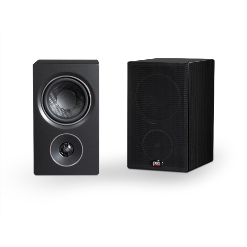 PSB SPEAKERS  Psb Alpha P3 Compact Bookshelf Speakers - Pair (Black Ash)