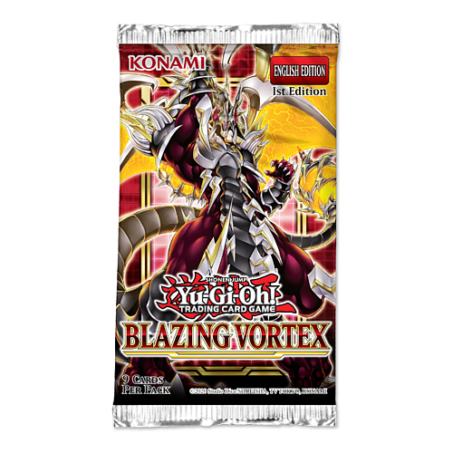 Konami - Yu-GI-Oh! Paquet Blister Vortex - Blazing Vortex