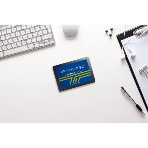 Timetec 1TB SSD 3D NAND SATA III 6Gb/s 2.5 Inch 7mm 800TBW Read Speed