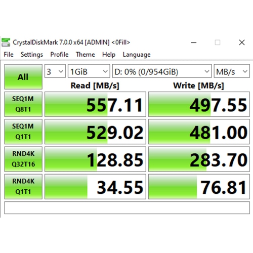 Timetec 1TB SSD 3D NAND SATA III 6Gb/s 2.5 Inch 7mm 800TBW Read Speed