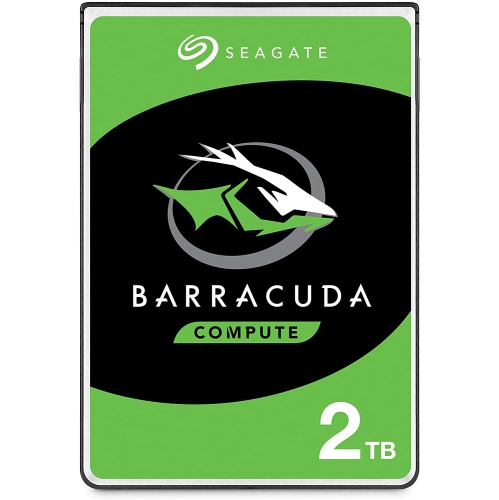 Seagate BarraCuda Mobile Hard Drive 2TB SATA 6Gb/s 128MB Cache 2.5-Inch 7mm - Frustration Free Packaging