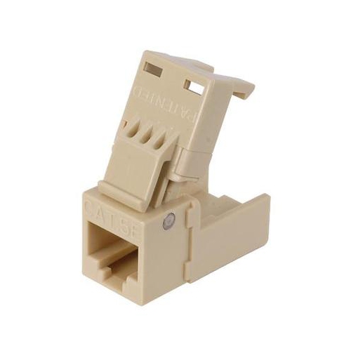 Platinum Tools Cat5e EZ-SnapJack Keystone Insert Single - Ivory