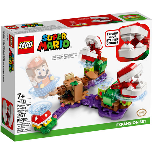 LEGO Super Mario : Le défi de la Plante Piranha - 267 pièces