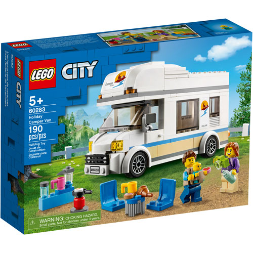 LEGO City Great Vehicles : Le camping-car de vacances - 190 pièces