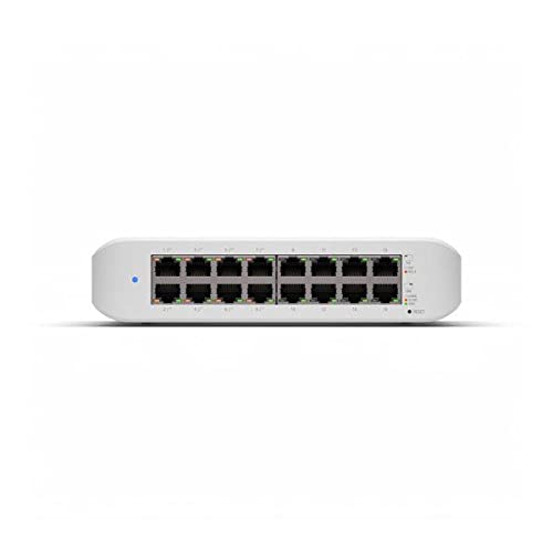 Ubiquiti Networks UniFi Lite 16-Port Gigabit PoE+ Compliant Managed Switch -