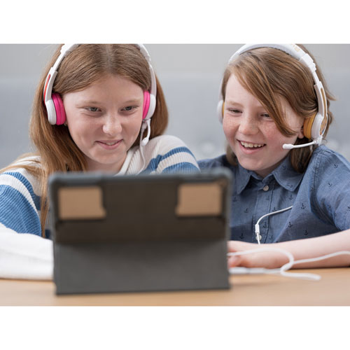 BuddyPhones School+ (Plus) On-Ear Headphones - Yellow