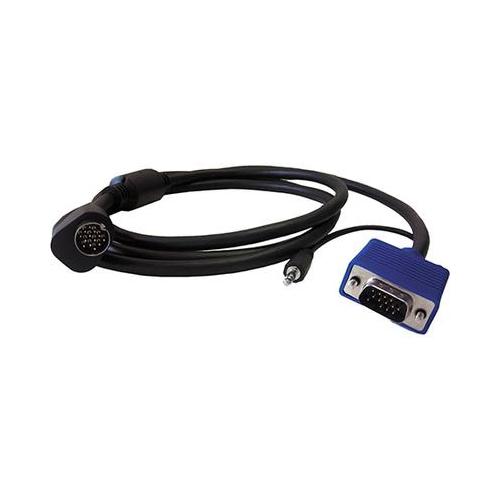 ZeeVee Hydra 1.8-meter DIN to VGA with 3.5-mm Analog Audio - Black