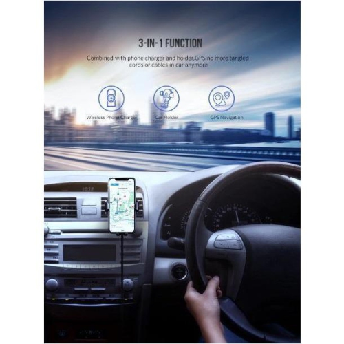 [2Pack]UGREEN Qi Car Fast Wireless Charger and holder for iPhone Xs XR X 8 10W
