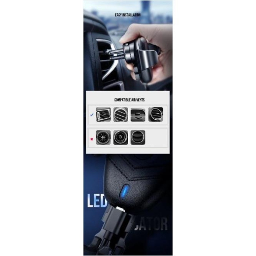 [2Pack]UGREEN Qi Car Fast Wireless Charger and holder for iPhone Xs XR X 8 10W