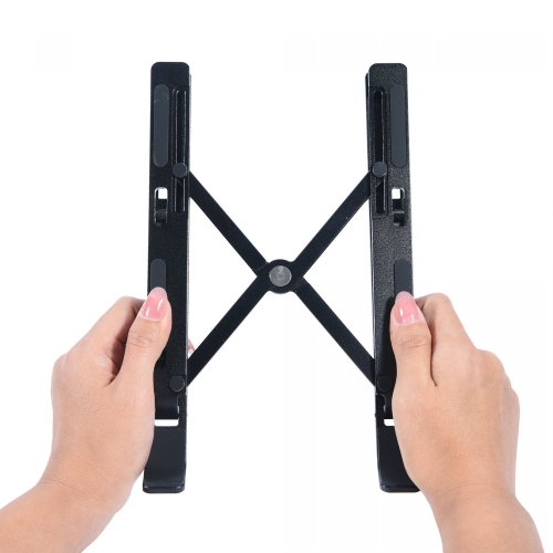 DAC MP-222 Portable And Adjustable Laptop/Tablet Stand, Black