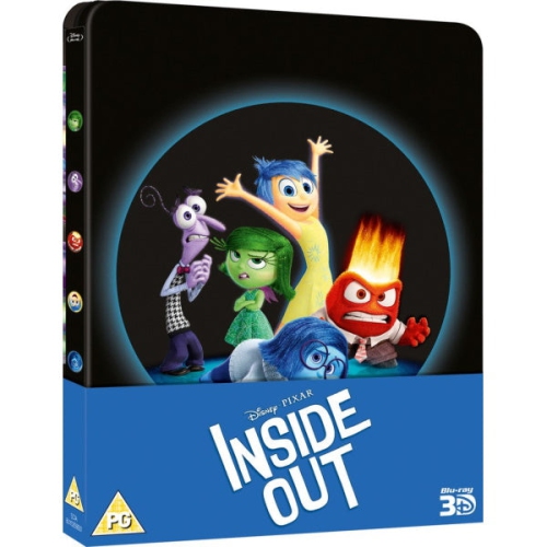 Disney Pixar's Inside Out - Limited Edition SteelBook [3D + 2D Blu-ray]