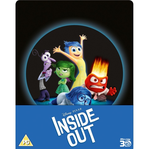 Disney Pixar's Inside Out - Limited Edition SteelBook [3D + 2D Blu-ray]