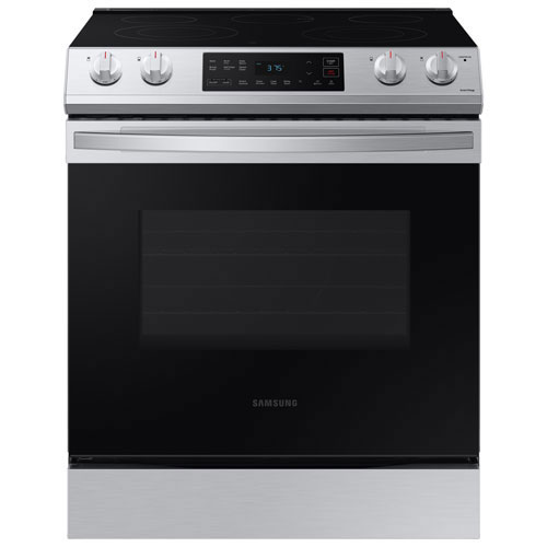 Samsung 30" Slide-In Electric Range - Stainless - Open Box - Perfect Condition