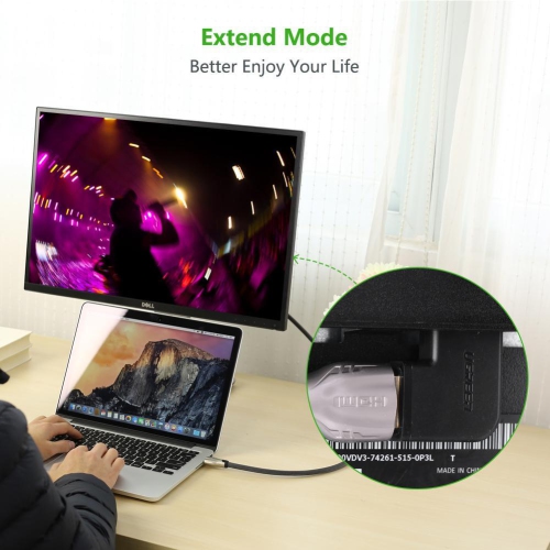 [2Pack] UGREEN HDMI Male to Female Adapter--Left