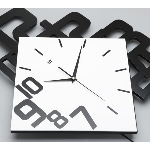 SAMA Modern Decorative Wooden Wall Clock, Silent Non-Ticking