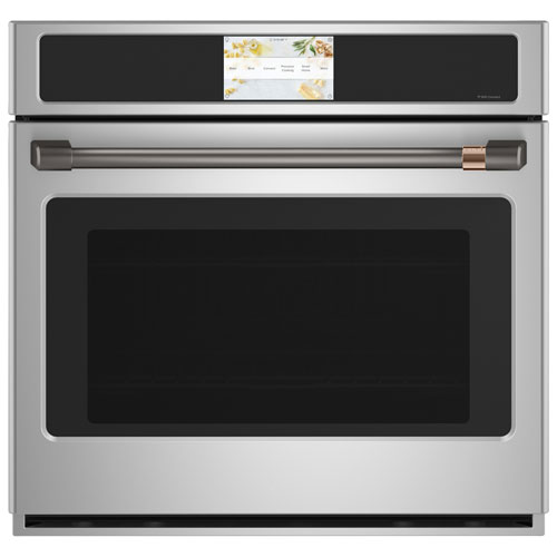 Cafe 30" 5 Cu. Ft. True Convection Electric Wall Oven - Stainless Steel