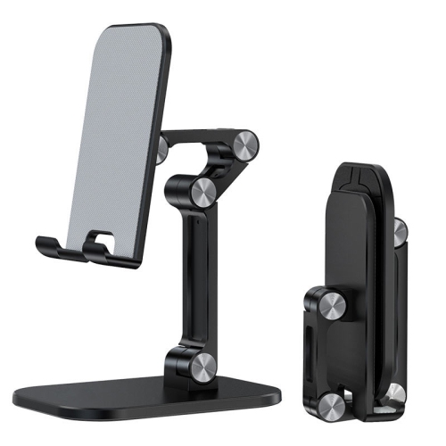 CSMART  360 Rotating Tablet Desk Stand Flexible Cellphone Holder Mount for Iphone / Ipad / Samsung Tablet / Smartphone In Black