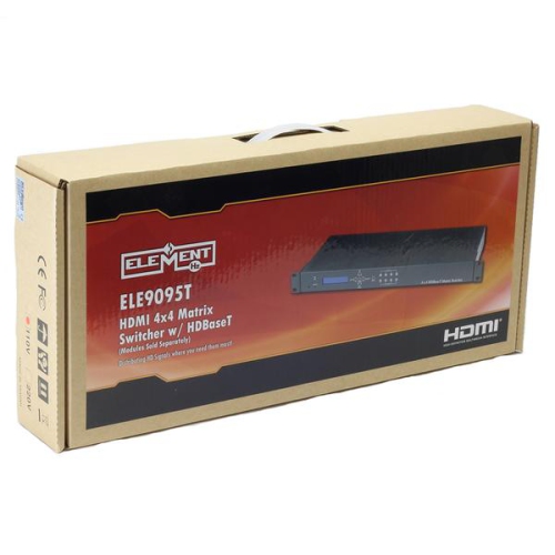 Element-Hz HDMI 4x4 Matrix Switcher Transmitter with HDBaseT