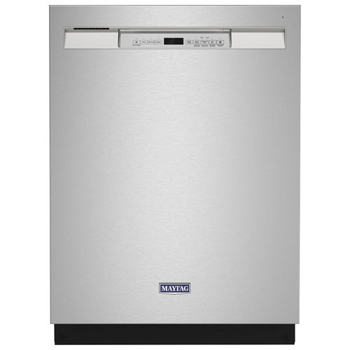 Lave-vaisselle encastrable 24 po 50 dB de Maytag - Acier inox - BO - Endommagé