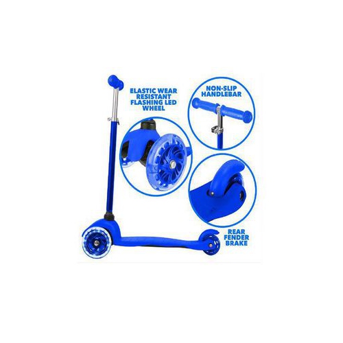 Rugged Racer Mini 3-Wheel Scooter With LED Lights