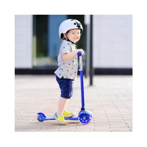 Rugged Racer Mini 3-Wheel Scooter With LED Lights