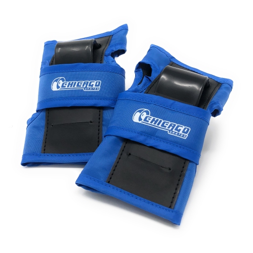 Chicago Skates – Coffret de patins à roues alignées bleus réglables, taille 1-4