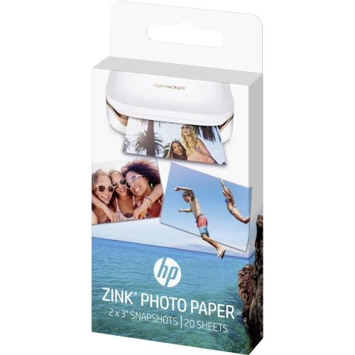 HP Zink(R) Sticky-Backed Photo Paper, 2x3, 20 Sheets Discontinued by Manufacturer