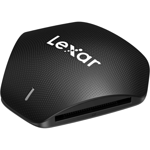 Lexar – Lecteur de cartes USB 3-en-1 pour cartes SD, microSD et CF, noir