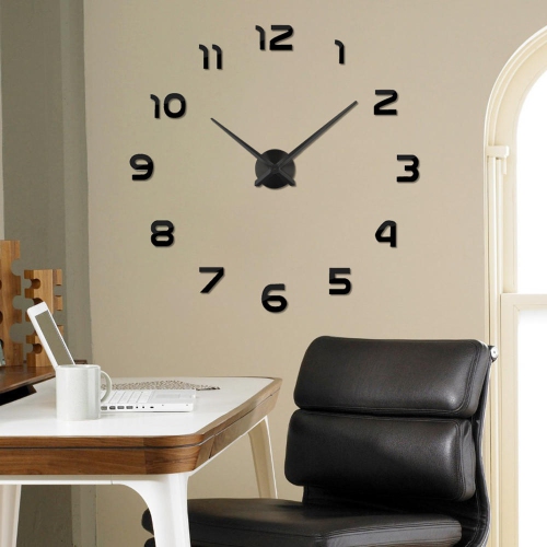 3D Large Modern DIY Wall Clock