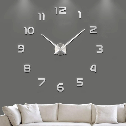 3D Large Modern DIY Wall Clock